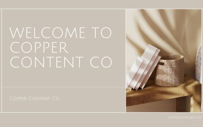 Welcome to Copper Content Co